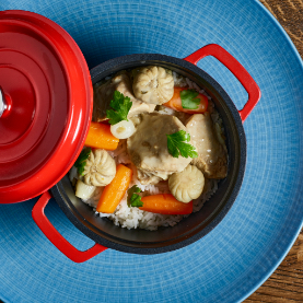 Assiette mitoné par Signé Lecocq